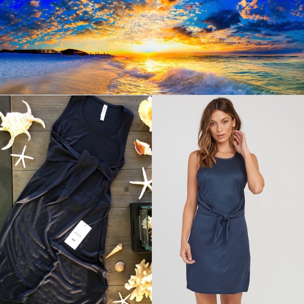 🌴🌼RVCA- BASIC DRESS🌼🌴
